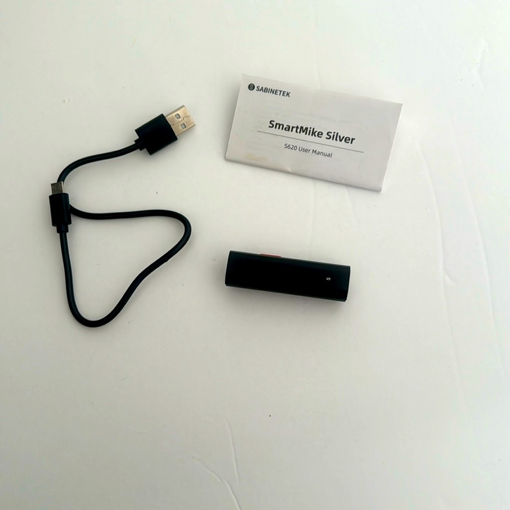 SABINETEK SmartMike Silver S620 Bluetooth Wireless Microphone